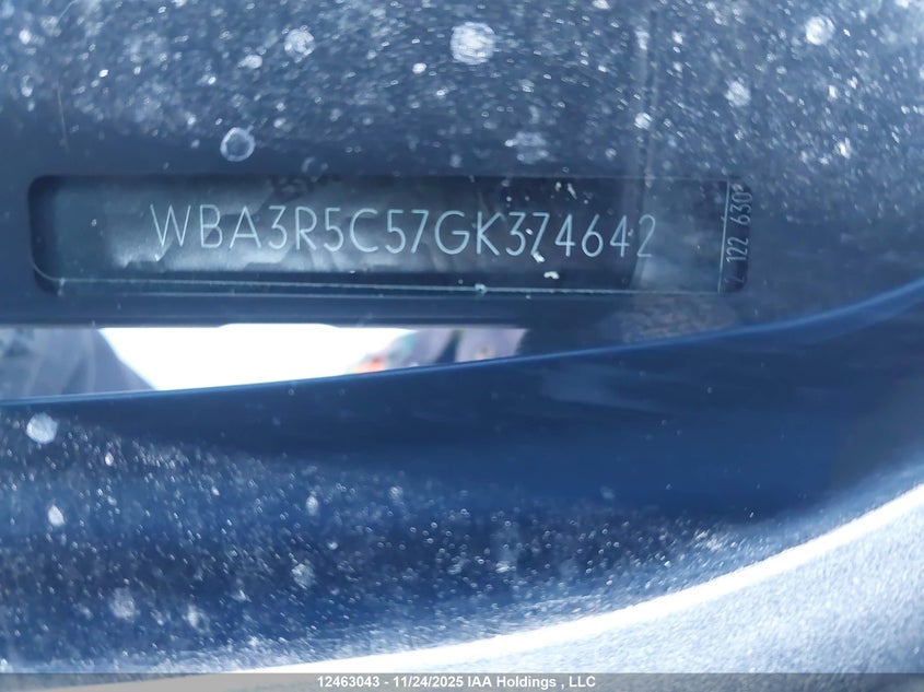 WBA3R5C57GK374642 2016 BMW 4ER photo no. 9