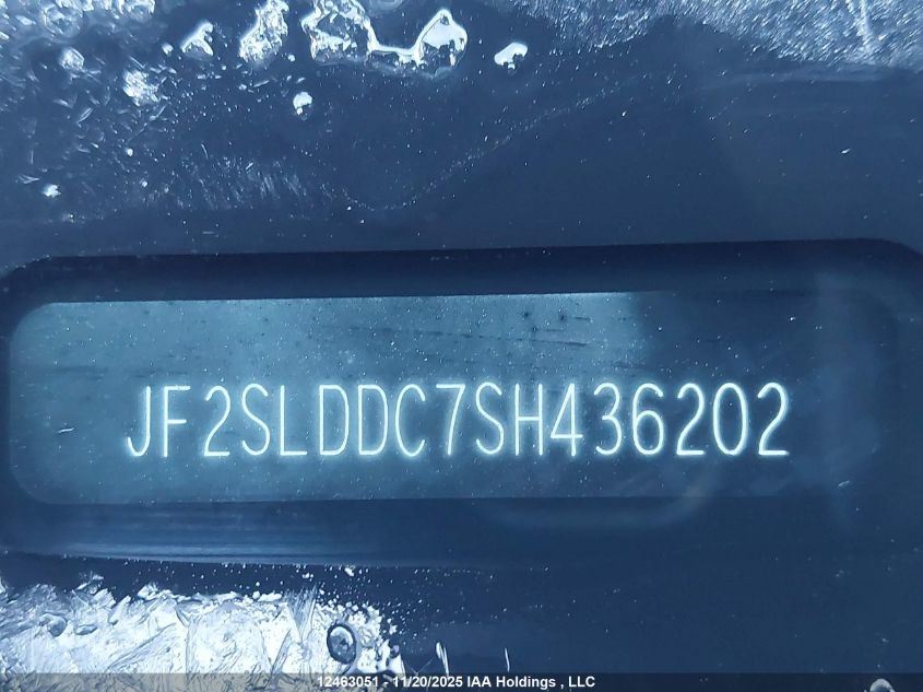 2025 Subaru Forester Premium VIN: JF2SLDDC7SH436202 Lot: 12463051