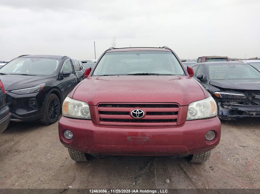 2007 Toyota Highlander Sport/Limited VIN: JTEEP21A070223990 Lot: 12463056