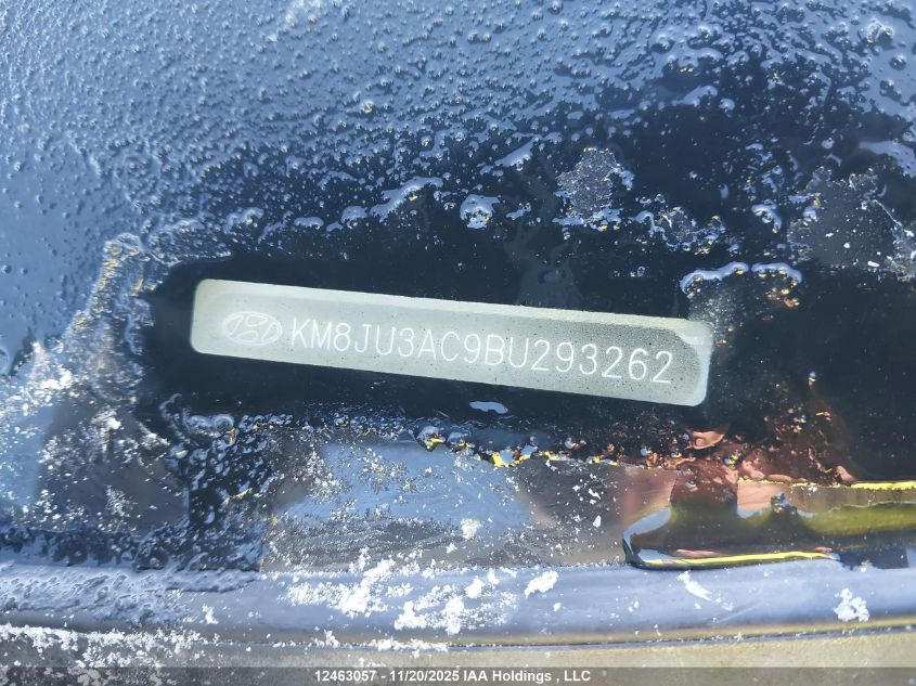 2011 Hyundai Tucson Gls VIN: KM8JU3AC9BU293262 Lot: 12463057