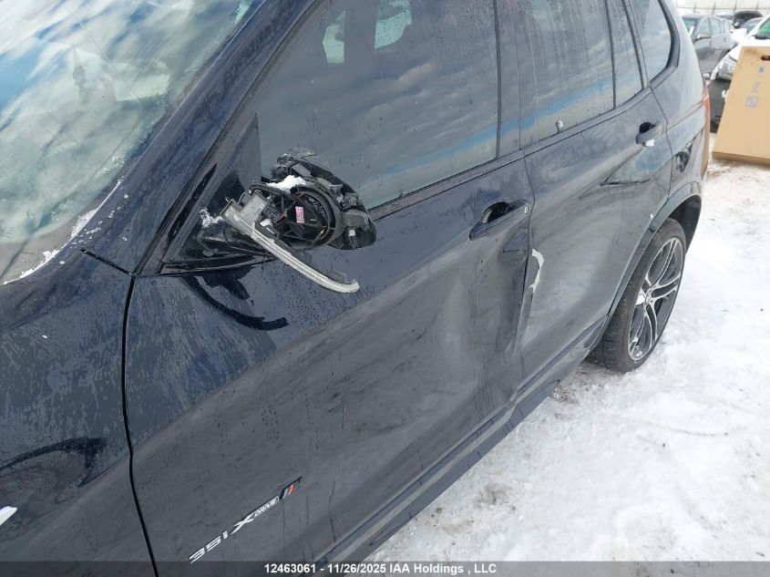 2017 BMW X3 xDrive35I VIN: 5UXWX7C51H0S19632 Lot: 12463061