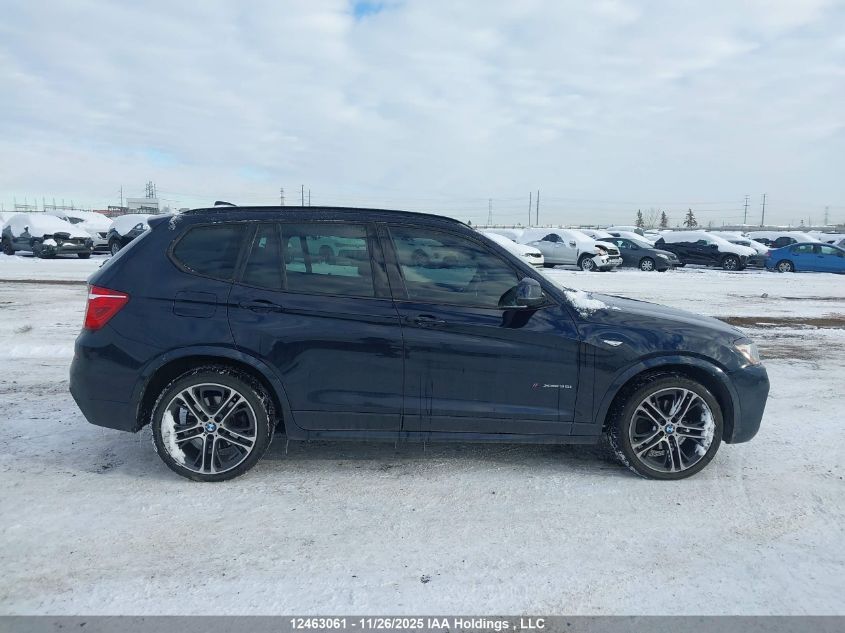 2017 BMW X3 xDrive35I VIN: 5UXWX7C51H0S19632 Lot: 12463061