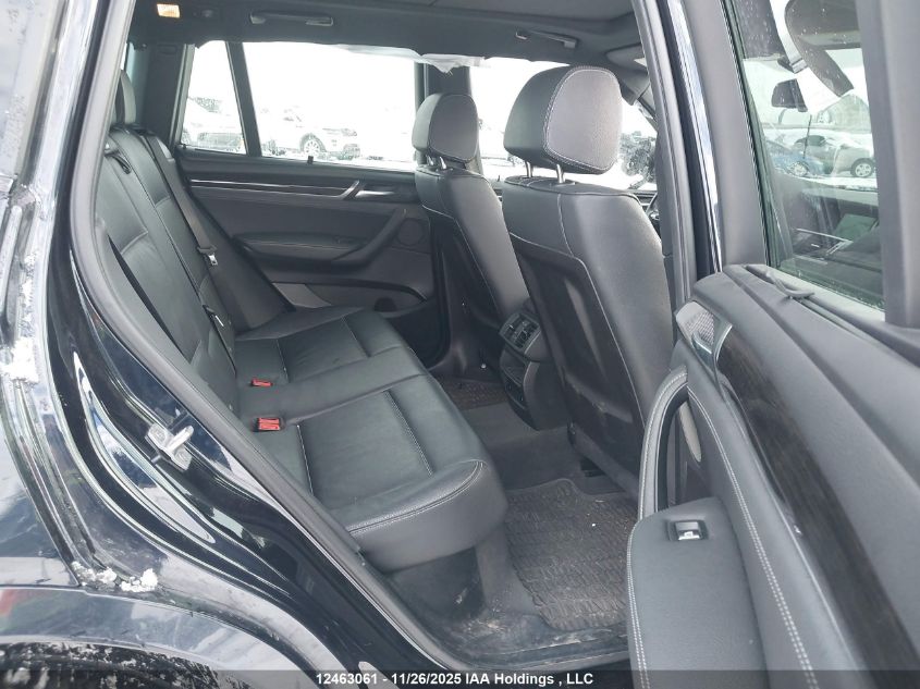 2017 BMW X3 xDrive35I VIN: 5UXWX7C51H0S19632 Lot: 12463061