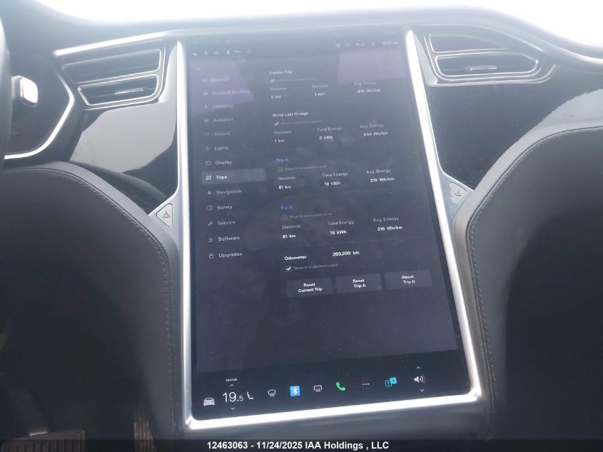 2017 Tesla Model S VIN: 5YJSA1E26HF192754 Lot: 12463063