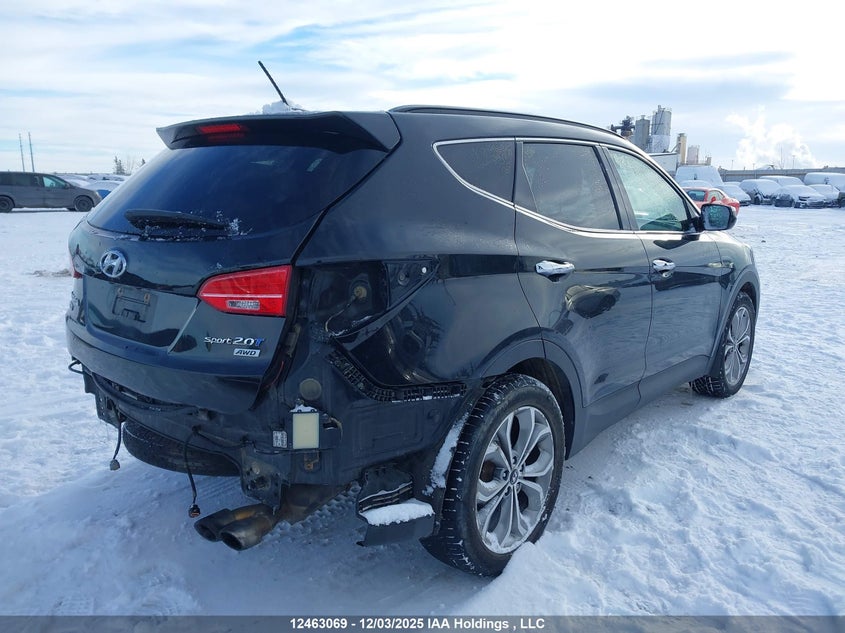 5XYZUDLA3EG175898 2014 HYUNDAI SANTA FE photo no. 4