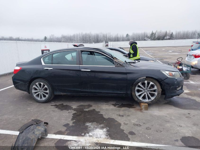 2014 Honda Accord VIN: 1HGCR2F52EA801081 Lot: 12463081