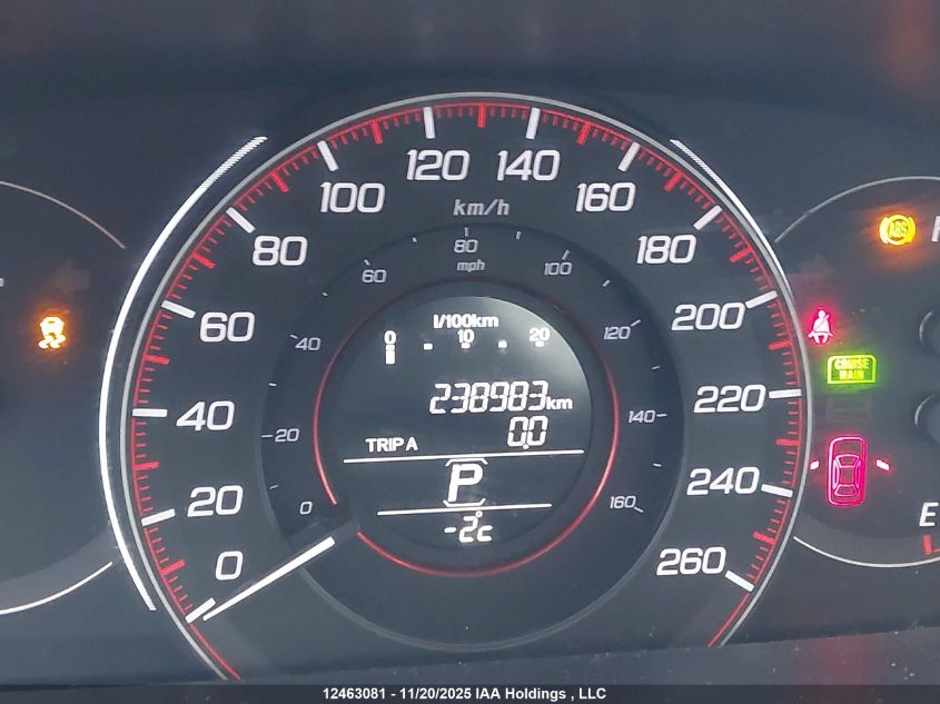 2014 Honda Accord VIN: 1HGCR2F52EA801081 Lot: 12463081