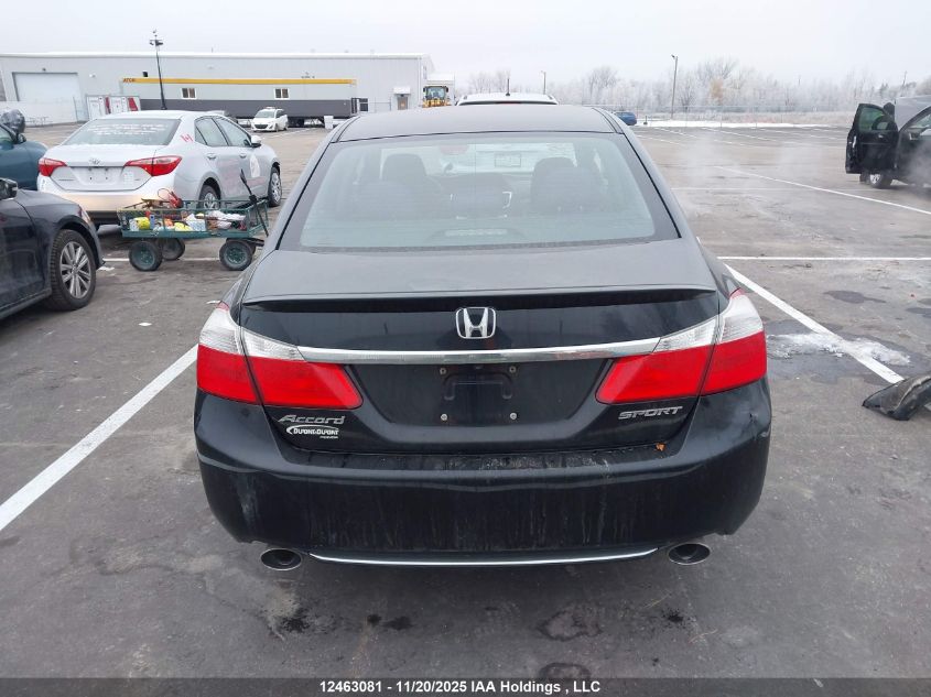 2014 Honda Accord VIN: 1HGCR2F52EA801081 Lot: 12463081