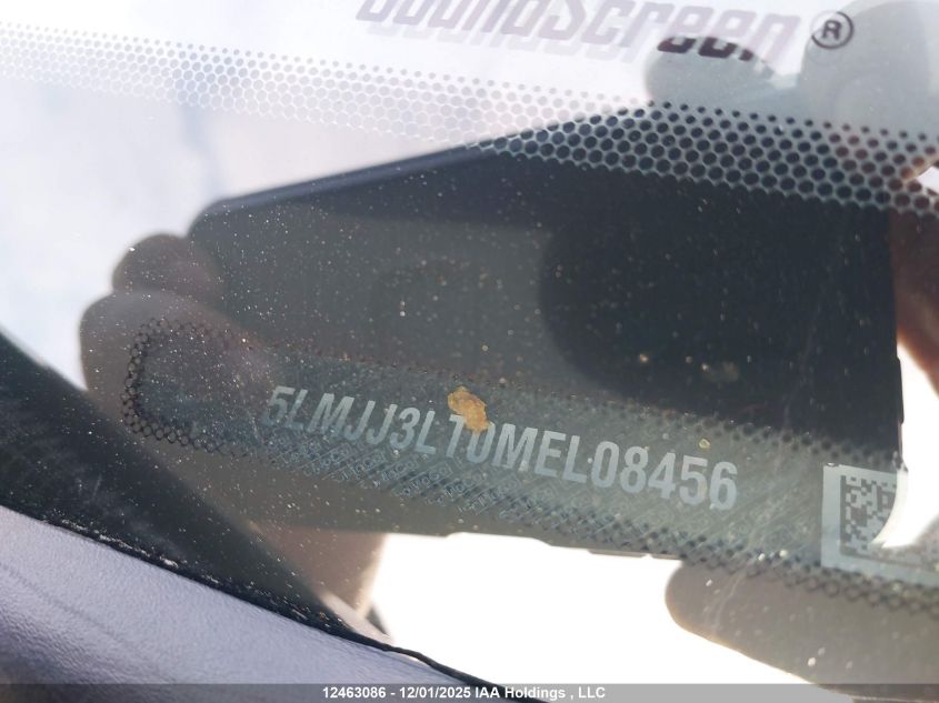 2021 Lincoln Navigator L Reserve VIN: 5LMJJ3LT0MEL08456 Lot: 12463086