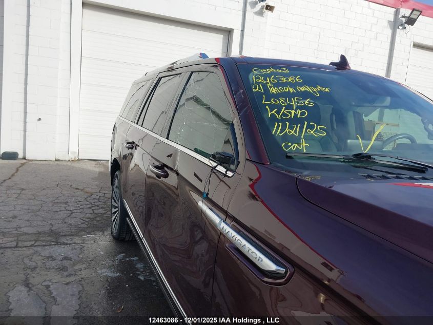2021 Lincoln Navigator L Reserve VIN: 5LMJJ3LT0MEL08456 Lot: 12463086