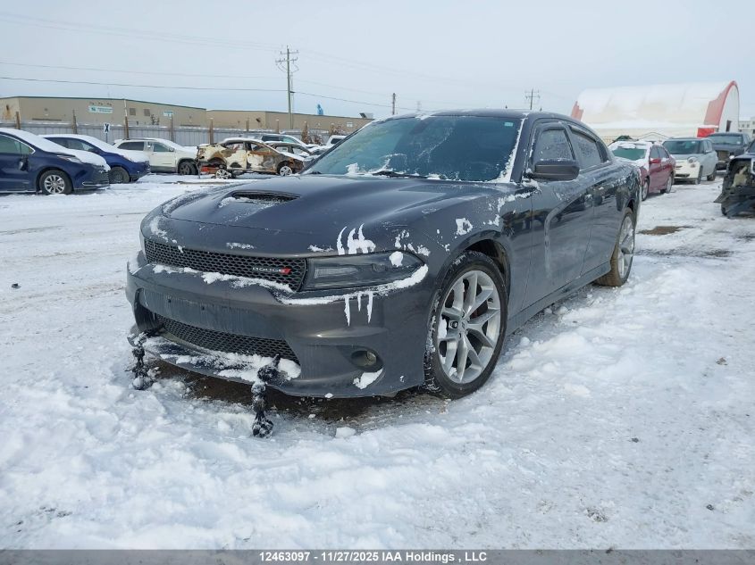 2019 Dodge Charger Gt VIN: 2C3CDXHG9KH614687 Lot: 12463097