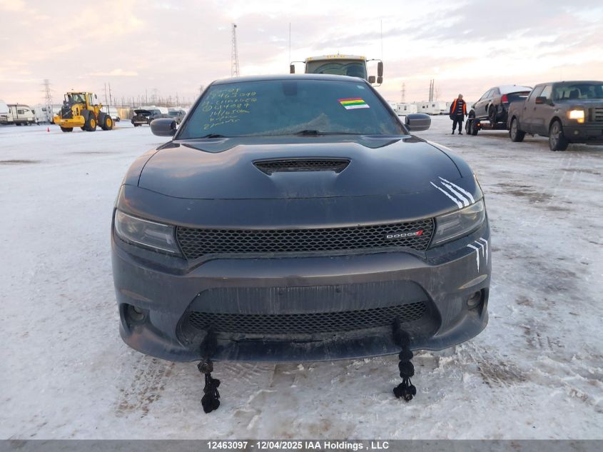 2019 Dodge Charger Gt VIN: 2C3CDXHG9KH614687 Lot: 12463097