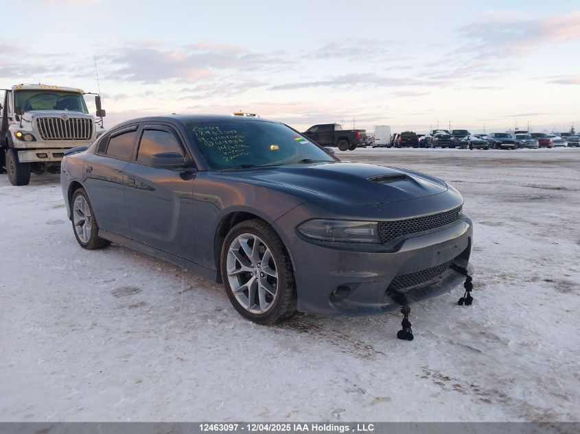 2019 Dodge Charger Gt VIN: 2C3CDXHG9KH614687 Lot: 12463097
