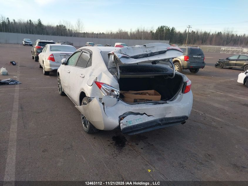 2016 Toyota Corolla S VIN: 2T1BURHE3GC644982 Lot: 12463112