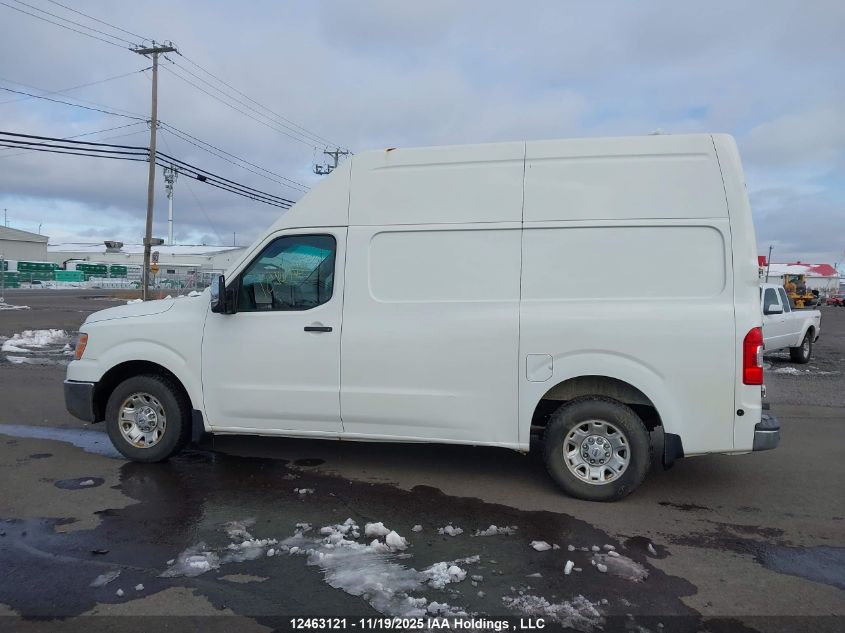 2017 Nissan Nv Cargo Nv2500 Hd S V8/Sv V8 VIN: 1N6AF0LY0HN809112 Lot: 12463121