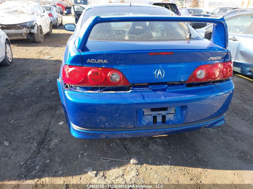 2006 Acura Rsx VIN: JH4DC54806S801318 Lot: 12463122