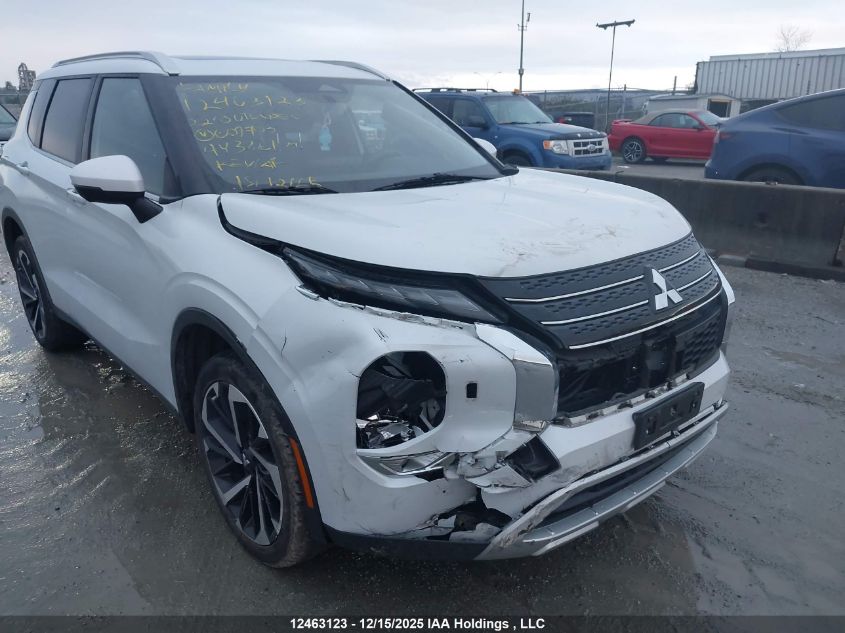 2022 Mitsubishi Outlander Se/Black Edition VIN: JA4J4UA87NZ609703 Lot: 12463123