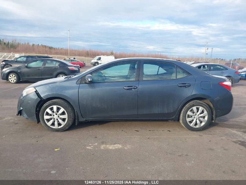 2016 Toyota Corolla Le VIN: 2T1BURHE2GC572222 Lot: 12463126