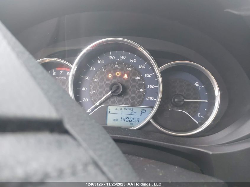 2016 Toyota Corolla Le VIN: 2T1BURHE2GC572222 Lot: 12463126