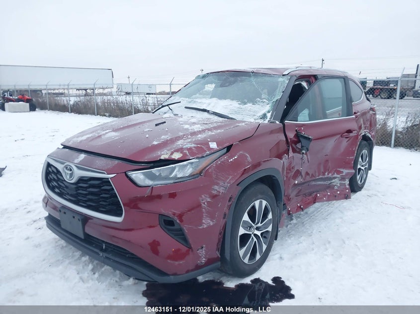 5TDGZRBH7LS032957 2020 TOYOTA HIGHLANDER photo no. 2