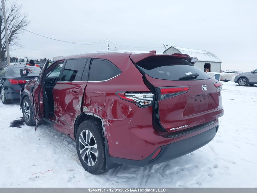 5TDGZRBH7LS032957 2020 TOYOTA HIGHLANDER photo no. 3