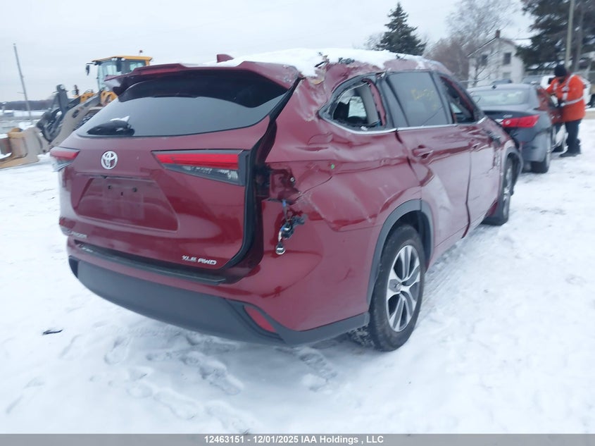 5TDGZRBH7LS032957 2020 TOYOTA HIGHLANDER photo no. 4