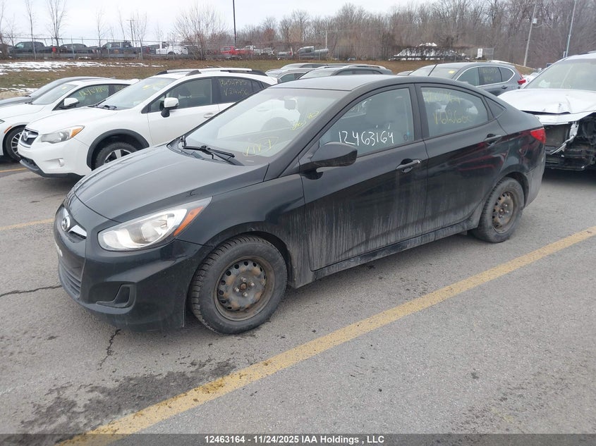 KMHCT4AE1EU612600 2014 HYUNDAI ACCENT photo no. 2