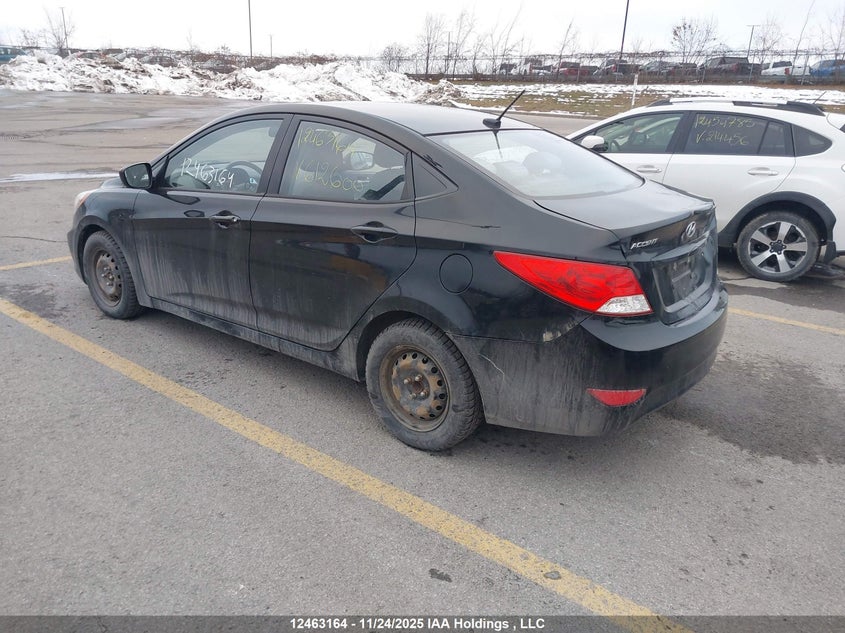 KMHCT4AE1EU612600 2014 HYUNDAI ACCENT photo no. 3