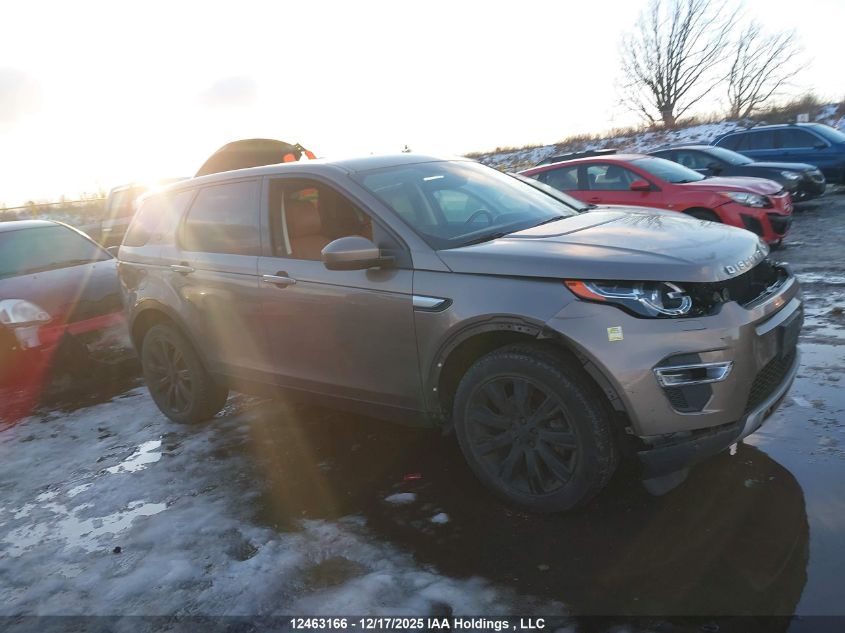 2016 Land Rover Discovery Sport Hse Luxury VIN: SALCT2BG6GH601315 Lot: 12463166