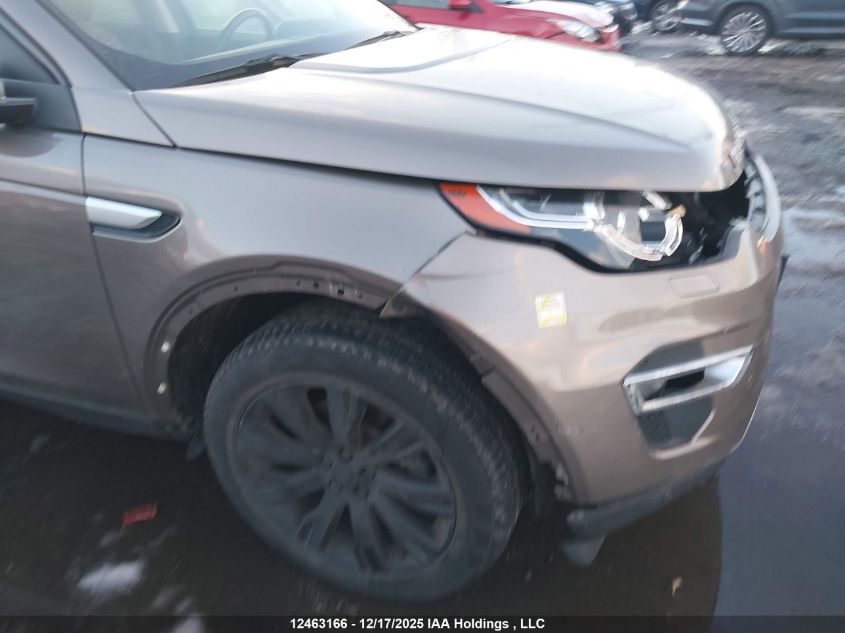 2016 Land Rover Discovery Sport Hse Luxury VIN: SALCT2BG6GH601315 Lot: 12463166