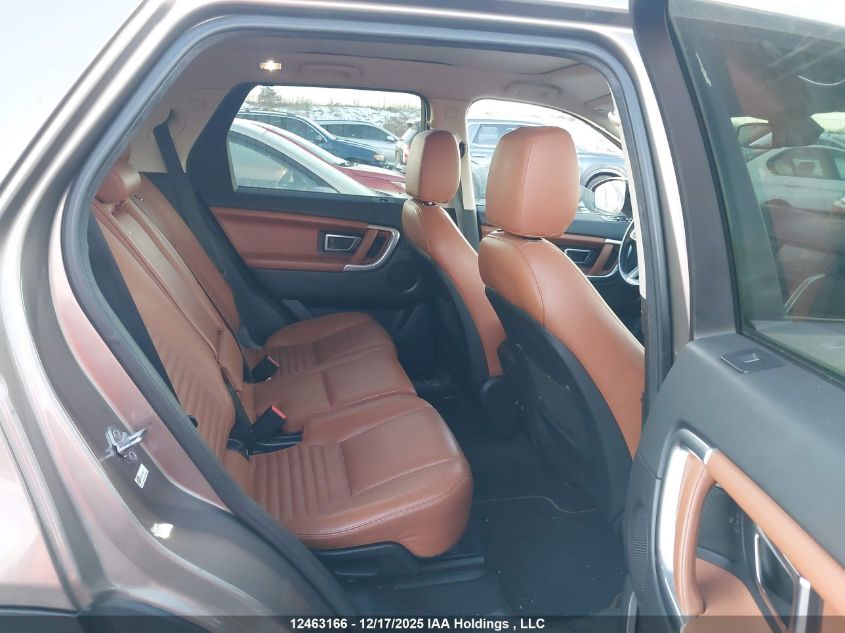 2016 Land Rover Discovery Sport Hse Luxury VIN: SALCT2BG6GH601315 Lot: 12463166