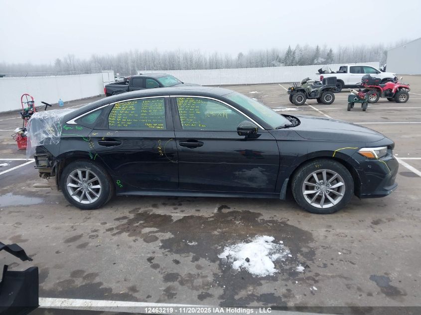 2022 Honda Civic VIN: 2HGFE2F3XNH104752 Lot: 12463219