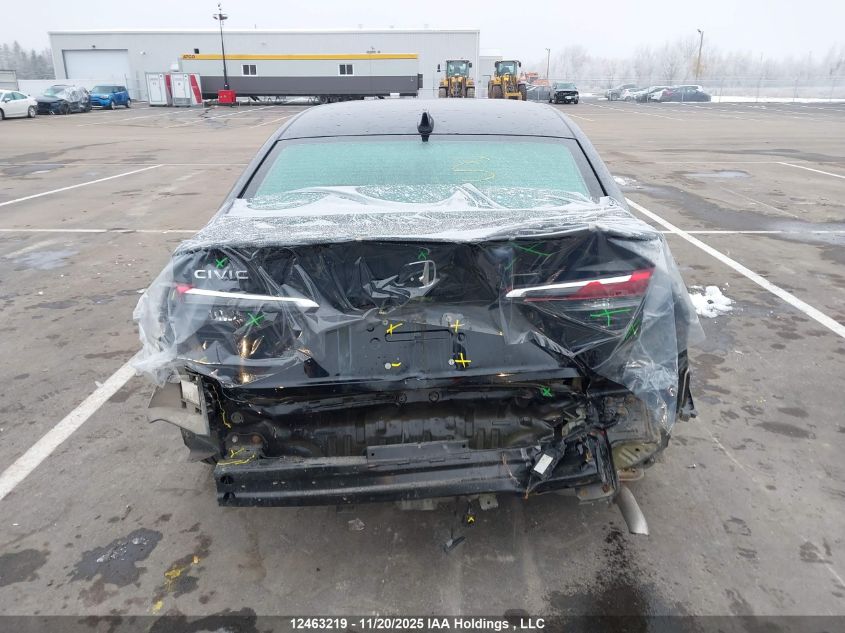 2022 Honda Civic VIN: 2HGFE2F3XNH104752 Lot: 12463219