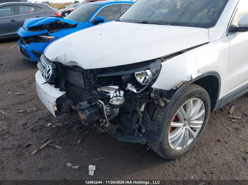 2013 Volkswagen Tiguan 2.0 Tsi Comfortline/2.0 Tsi Highline/2.0 Tsi Trendline VIN: WVGJV3AX6DW586401 Lot: 12463244