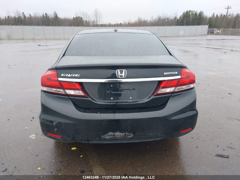 2013 Honda Civic Touring VIN: 2HGFB2F7XDH044241 Lot: 12463249