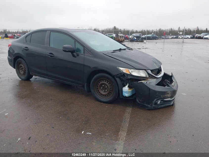 2HGFB2F7XDH044241 2013 Honda Civic Touring auction photo 1