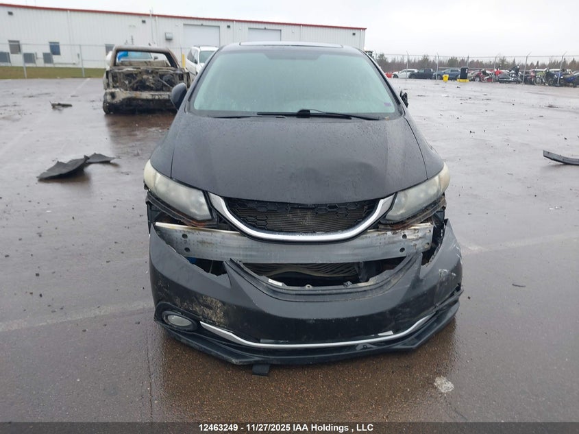 2013 Honda Civic Touring VIN: 2HGFB2F7XDH044241 Lot: 12463249