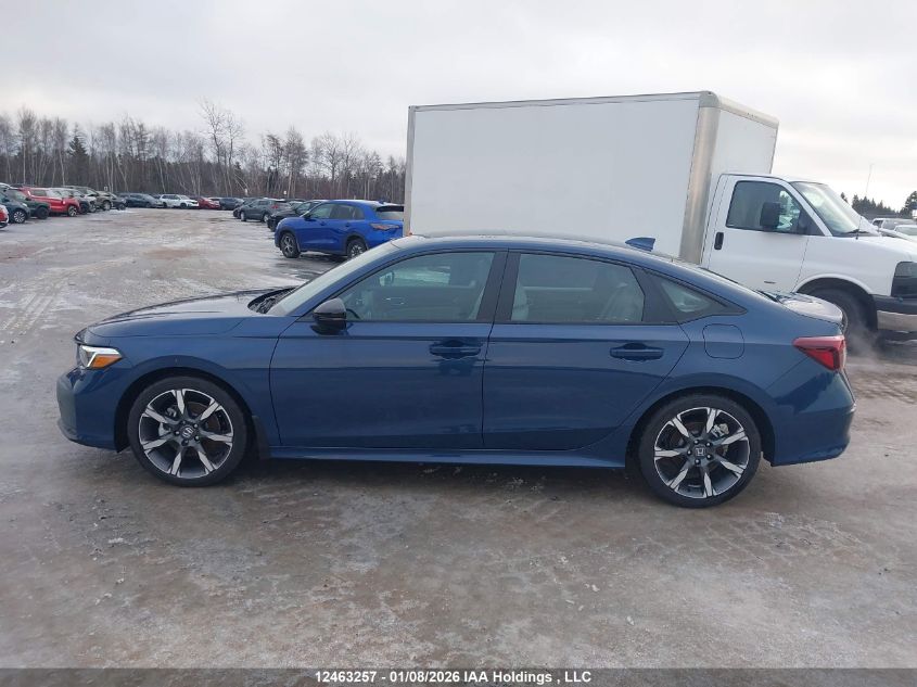 2026 Honda Civic Hybrid Sport/Sport Touring VIN: 2HGFE4F81TH000767 Lot: 12463257