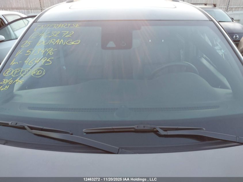 2025 Dodge Durango R/T VIN: 1C4SDJCT7SC513496 Lot: 12463272