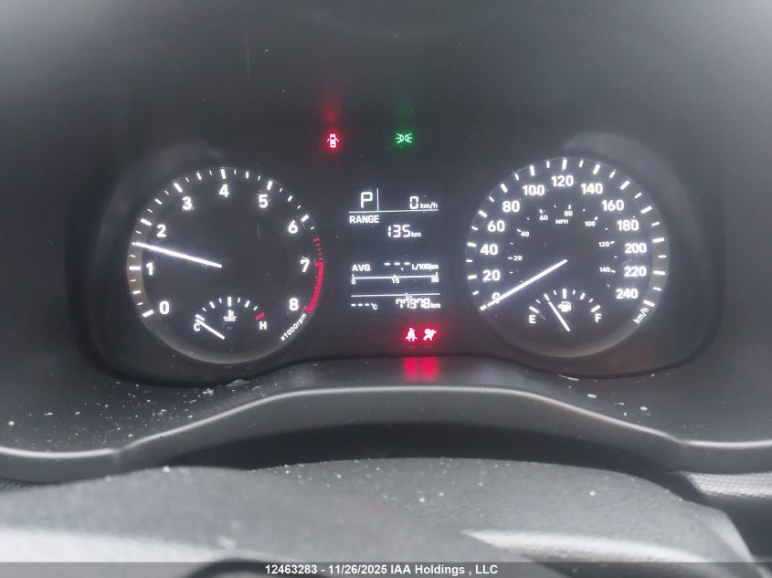 2021 Hyundai Kona Se VIN: KM8K1CAAXMU743127 Lot: 12463283