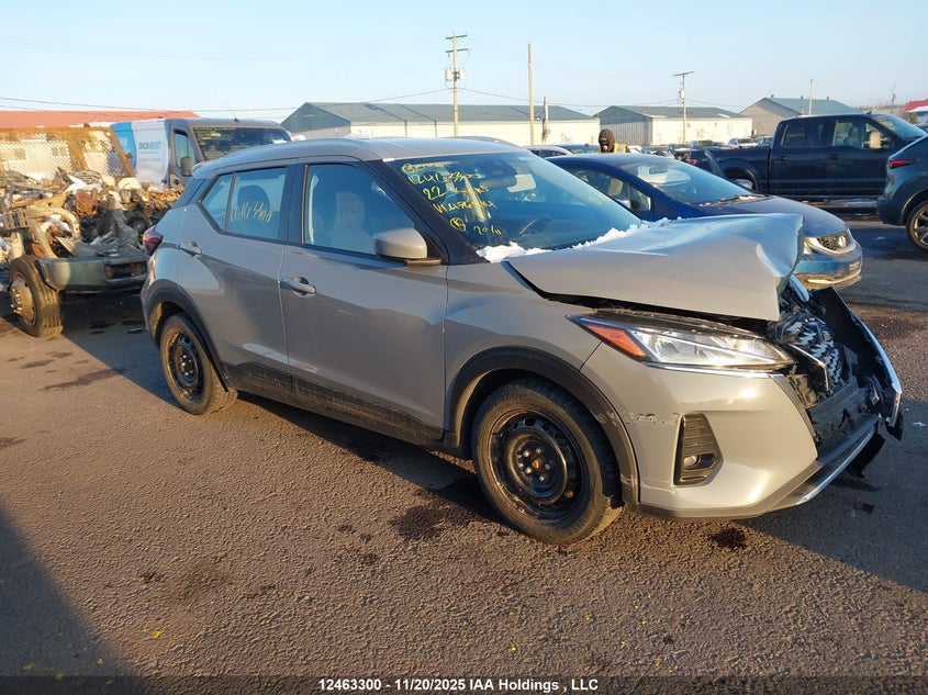 2022 Nissan Kicks Sv VIN: 3N1CP5CVXNL476914 Lot: 12463300