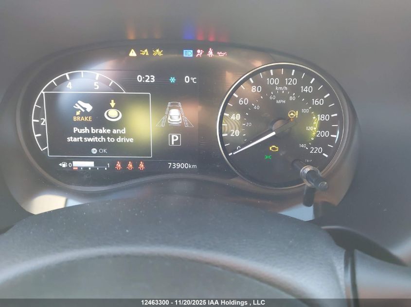 2022 Nissan Kicks Sv VIN: 3N1CP5CVXNL476914 Lot: 12463300