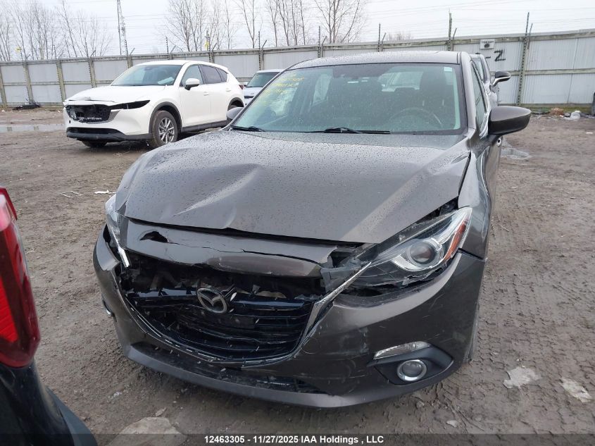 2014 Mazda 3 Grand Touring VIN: JM1BM1M33E1181815 Lot: 12463305