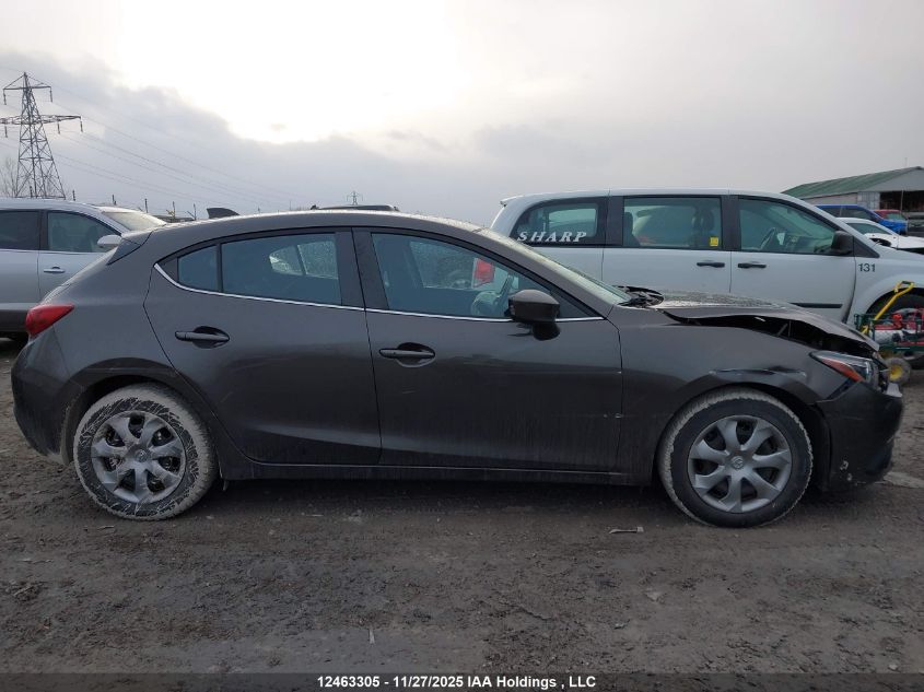 2014 Mazda 3 Grand Touring VIN: JM1BM1M33E1181815 Lot: 12463305