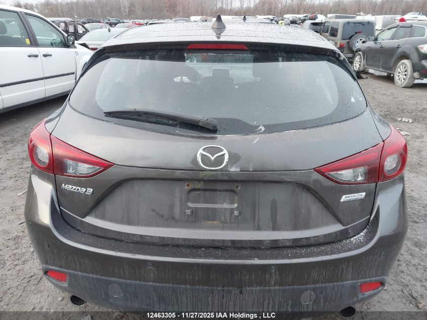 2014 Mazda 3 Grand Touring VIN: JM1BM1M33E1181815 Lot: 12463305