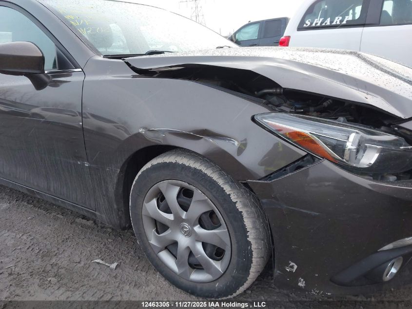 2014 Mazda 3 Grand Touring VIN: JM1BM1M33E1181815 Lot: 12463305