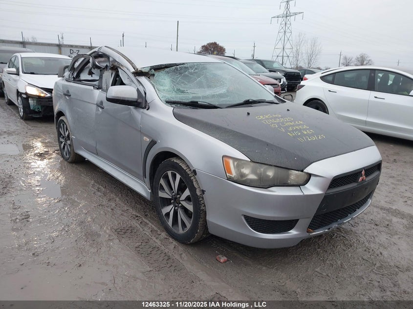 JA32U1FU3AU604406 2010 Mitsubishi Lancer De auction photo 1
