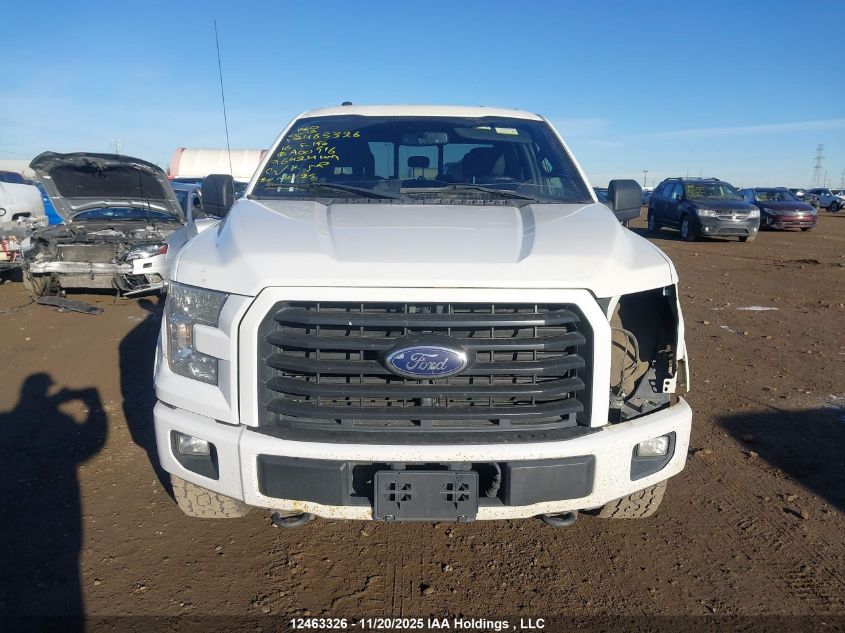 2016 Ford F-150 Xlt VIN: 1FTEW1EG1GFA00516 Lot: 12463326