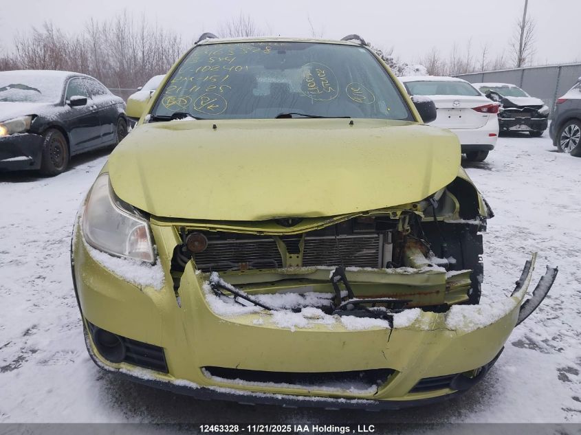 2013 Suzuki Sx4 VIN: JS2YB5A36D6102401 Lot: 12463328