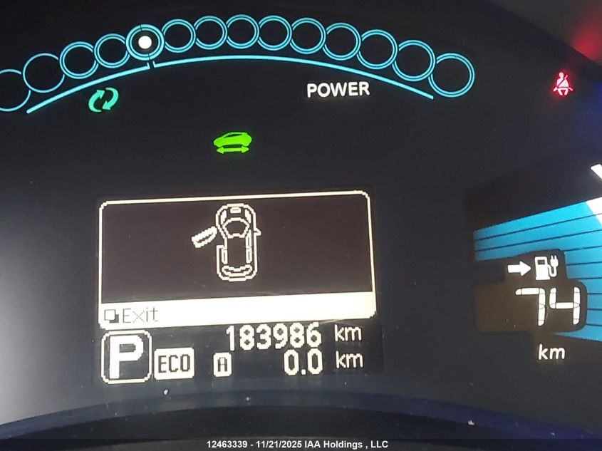 2016 Nissan Leaf S/Sl/Sv VIN: 1N4BZ0CP6GC300440 Lot: 12463339